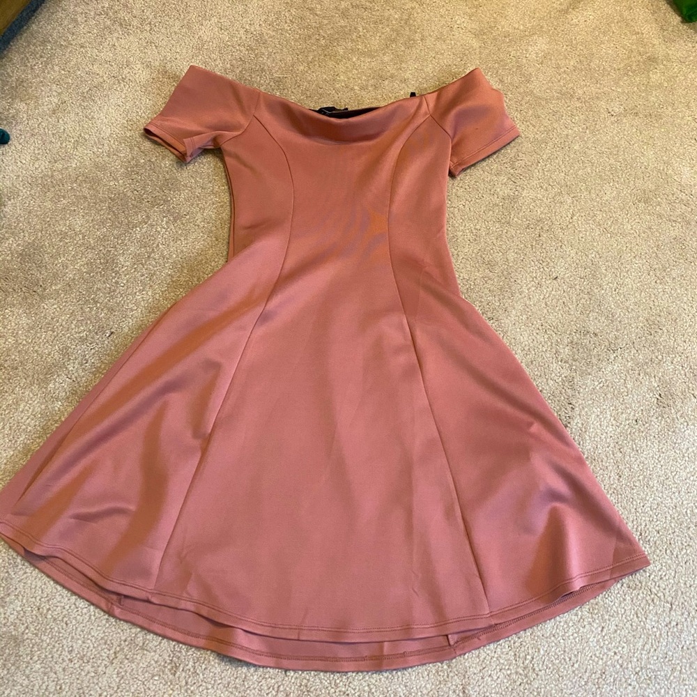 Off the shoulder dress